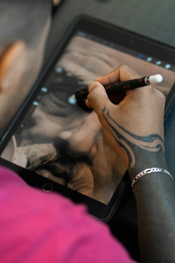 Leitfaden um die effektivsten digitalen Tattoo Werkzeuge in Procreate zu nutzen
