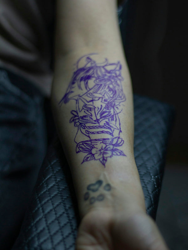 Maximiza tus habilidades con pinceles Procreate para tatuajes expresivos