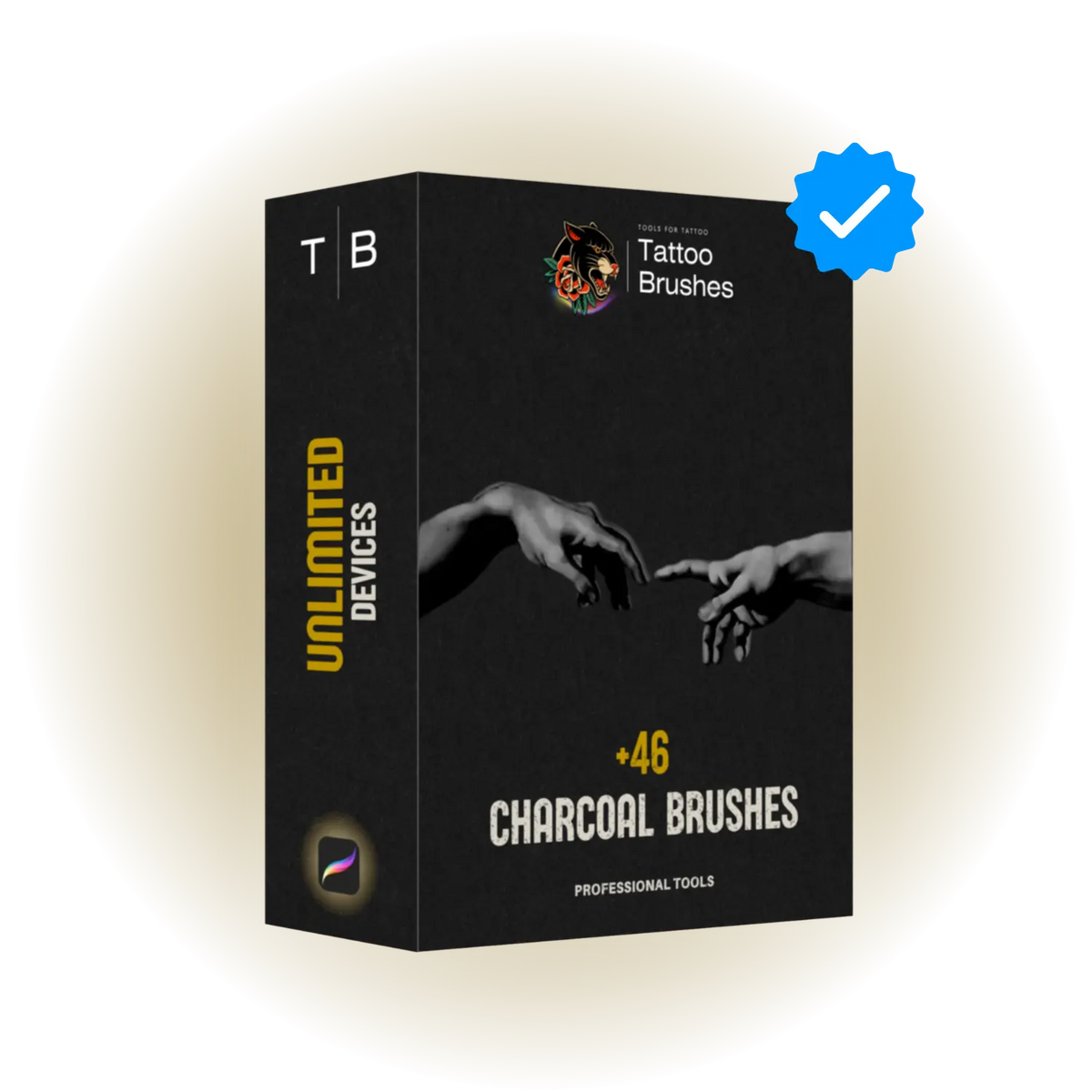 PRO Charcoal Brushes